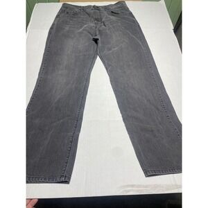 LRG men's black jeans size 36 embroidered dark wash